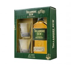 TULLAMORE Dew Dárk.kazeta+sklo 40% 0.7l