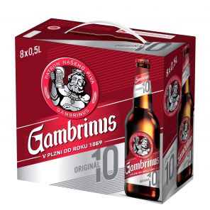 Gambrinus Originál 10, multipack 8x0,5l