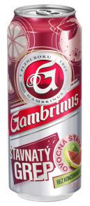 Gambrinus Šťavnatý grep, plech 0,5l