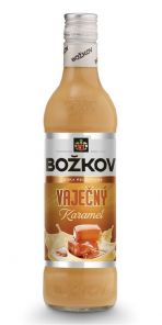 Božkov Vaječný likér Karamel, lahev 0,5l