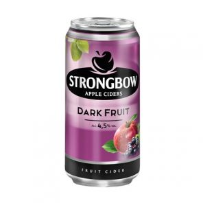 Strongbow Dark fruit, plech 0,44l