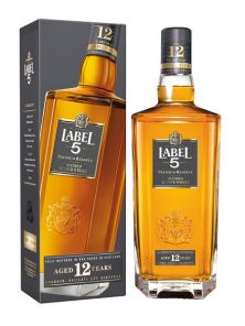 Label 5 12yo , lahev 1l