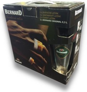 Bernard dárková edice + 2x sklo, multipack 6x0,5l