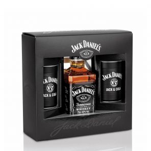 Jack Daniel´s, lahev 0,7l + 2x plech