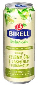 Birell Botanicals Zelený čaj s Jasmínem a Bergamontem, plech 0,4l
