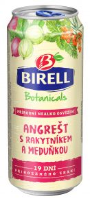 Birell Botanicals Angrešt s Rakytníkem a Meduňkou, plech 0,4l
