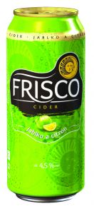 Frisco Jablko & Citrón, plech 0,4l