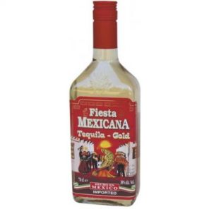 Tequila Fiesta Mexicana Gold, lahev 0,7l