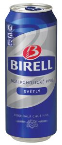 Birell Světlý, plech 0,5l