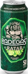 Radegast 11° Ratar, 0,5l plech