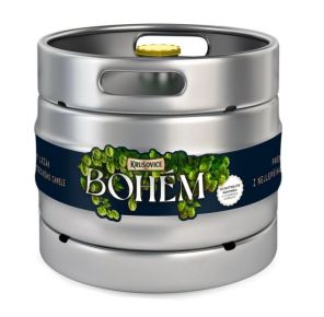 Krušovice Bohém, 30l sud 